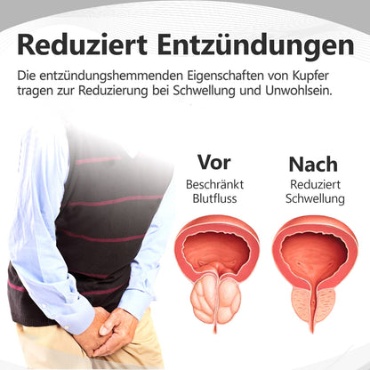 Letzter Tag des Rabatts -70% 🎇 CZTICLE™ Prostata-Therapie-Ring aus Kupfer und Magnesium 💪