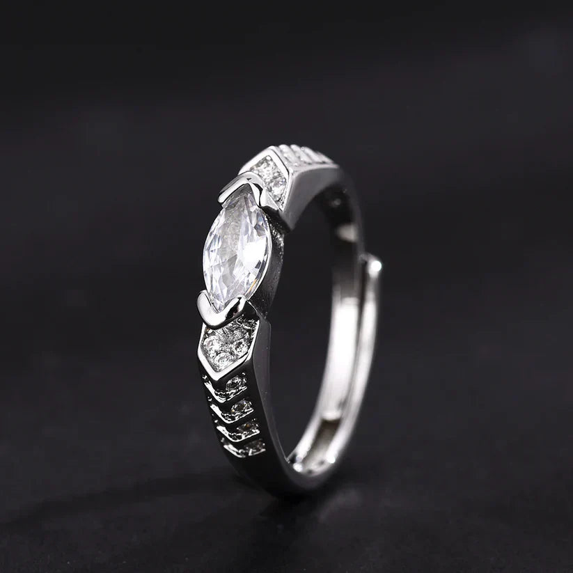 (Vánoce🎅Poslední den sleva 80%🎄 ) - 👑 CZTICLE™ Magnetology Moissanite Diamond Ring